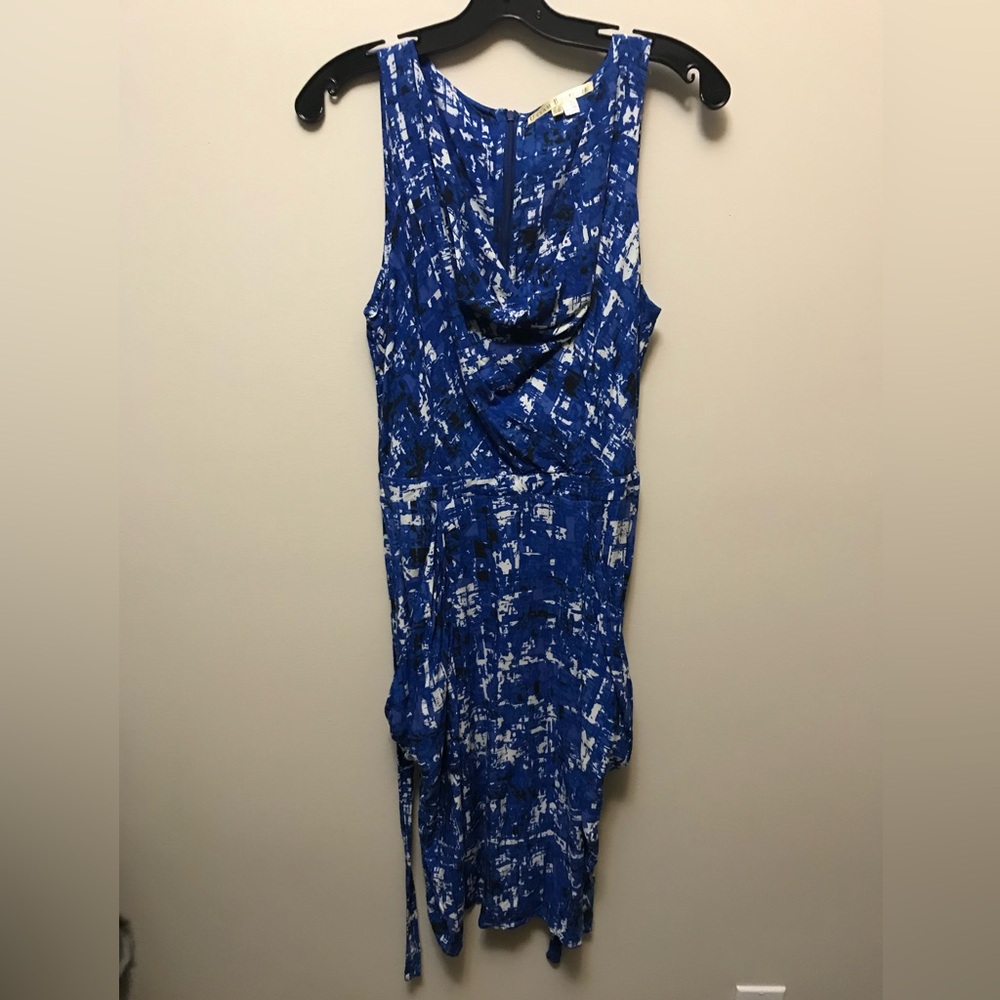 UTTAM BOUTIQUE Cowel neck with pockets Sleeveless Dress